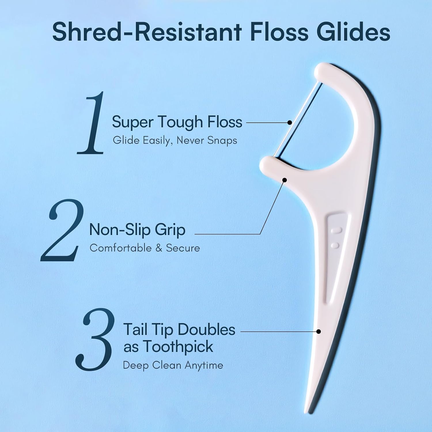 Detalle 2 de FAMILIFE Floss Picks 240 Count