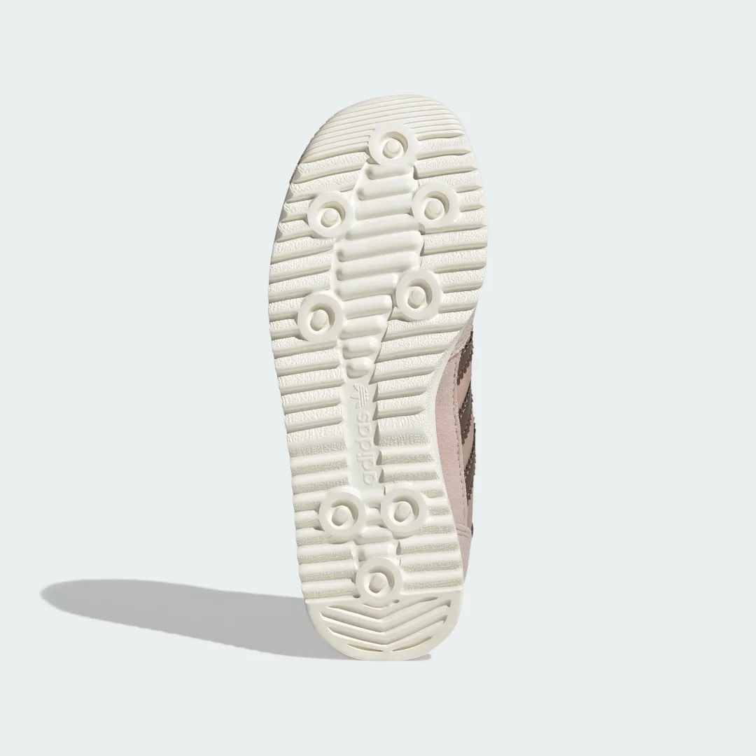 Detalle de Zapatilla SL 72 RS Elastic Laces (Niños) de Adidas — color Marrón