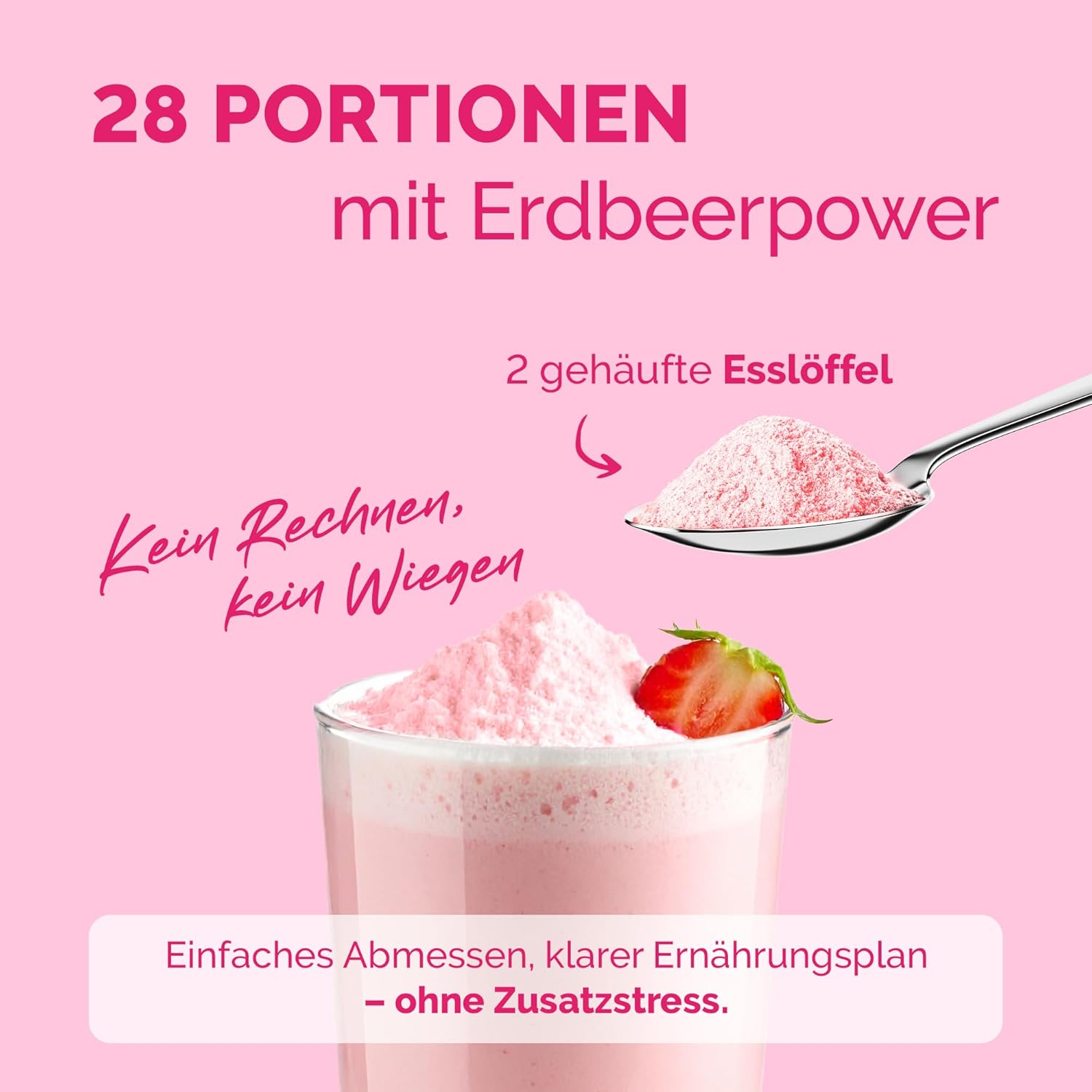 Thumbnail 6 de OFFSET Nutrition Abnehm Shake Strawberry Bay – 28 Portionen, 208 kcal pro Shake