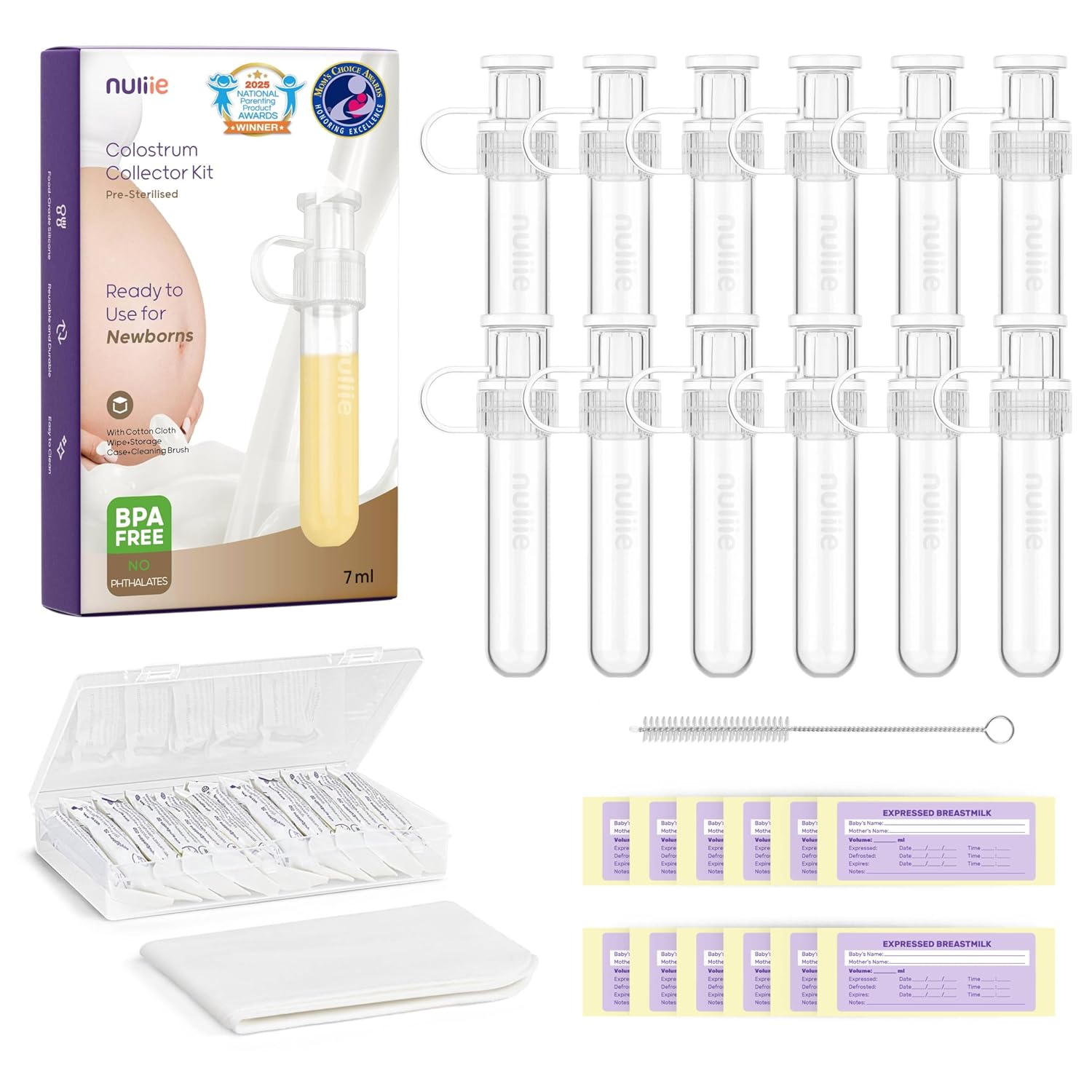 Nuliie Colostrum Collector Kit 12-tlg. 7 ml