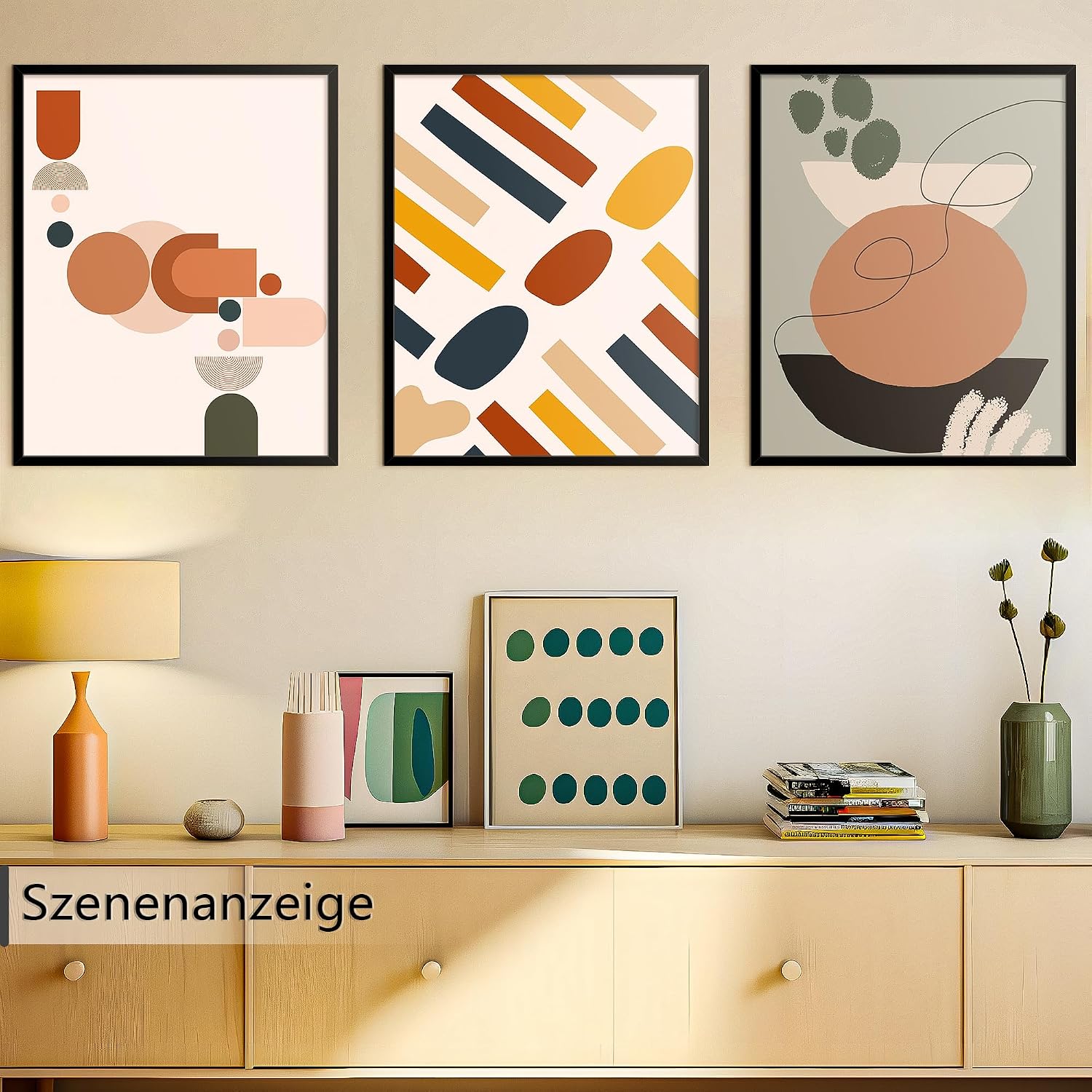 Detalle 2 de 3er Pack Tinkeps Bilderrahmen 40x50 cm Schwarz