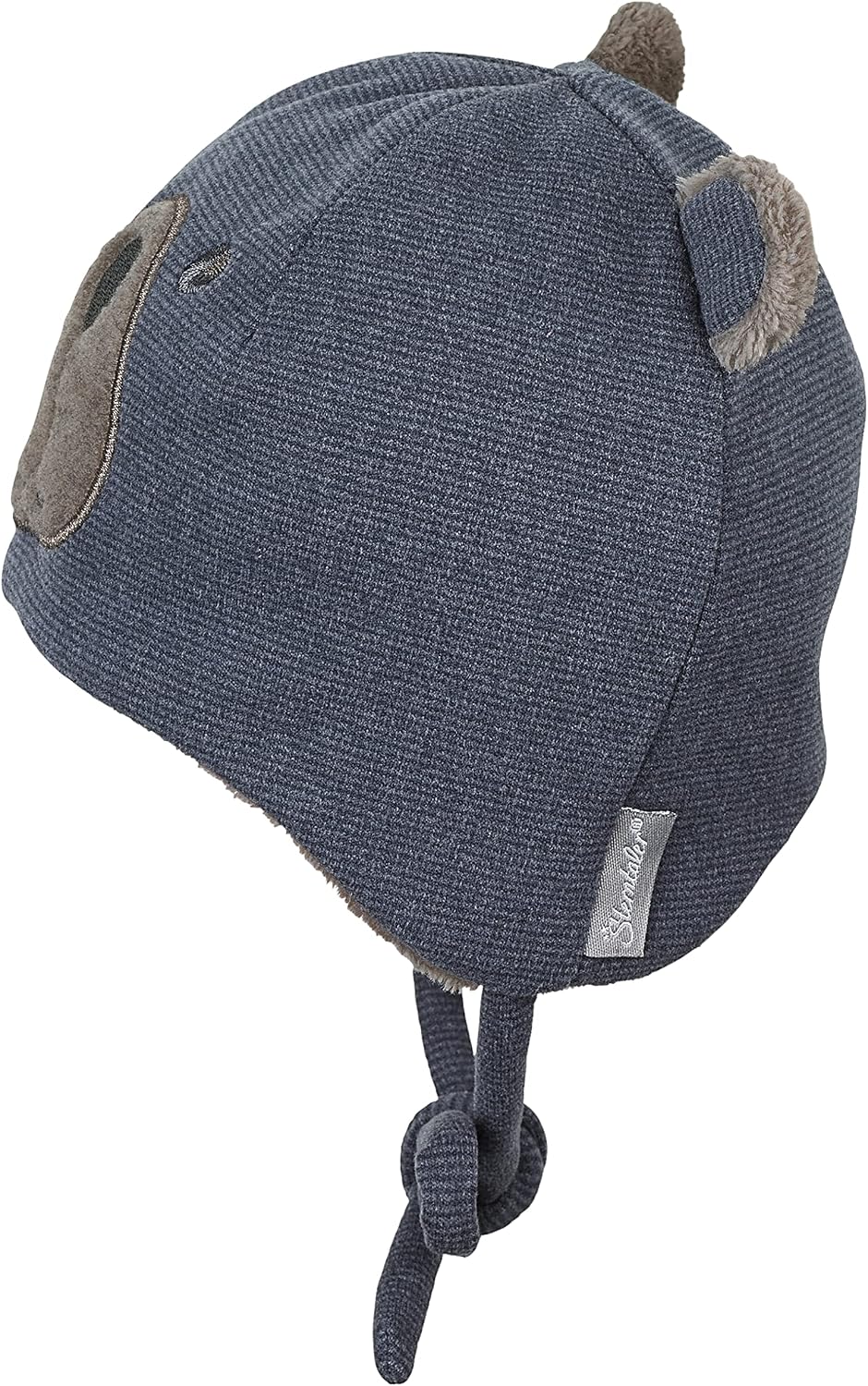 Detalle 2 de Sterntaler Baby Mütze Bärgesicht für Jungen