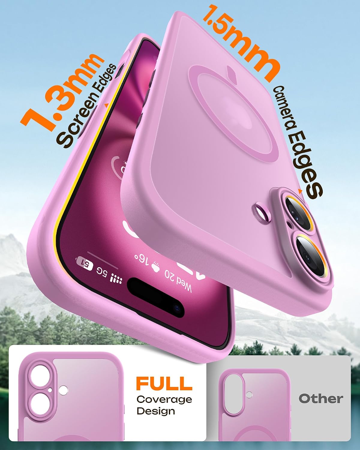 Thumbnail 5 de TOCOL Magnetic iPhone 16 Plus Case 6.7-inch