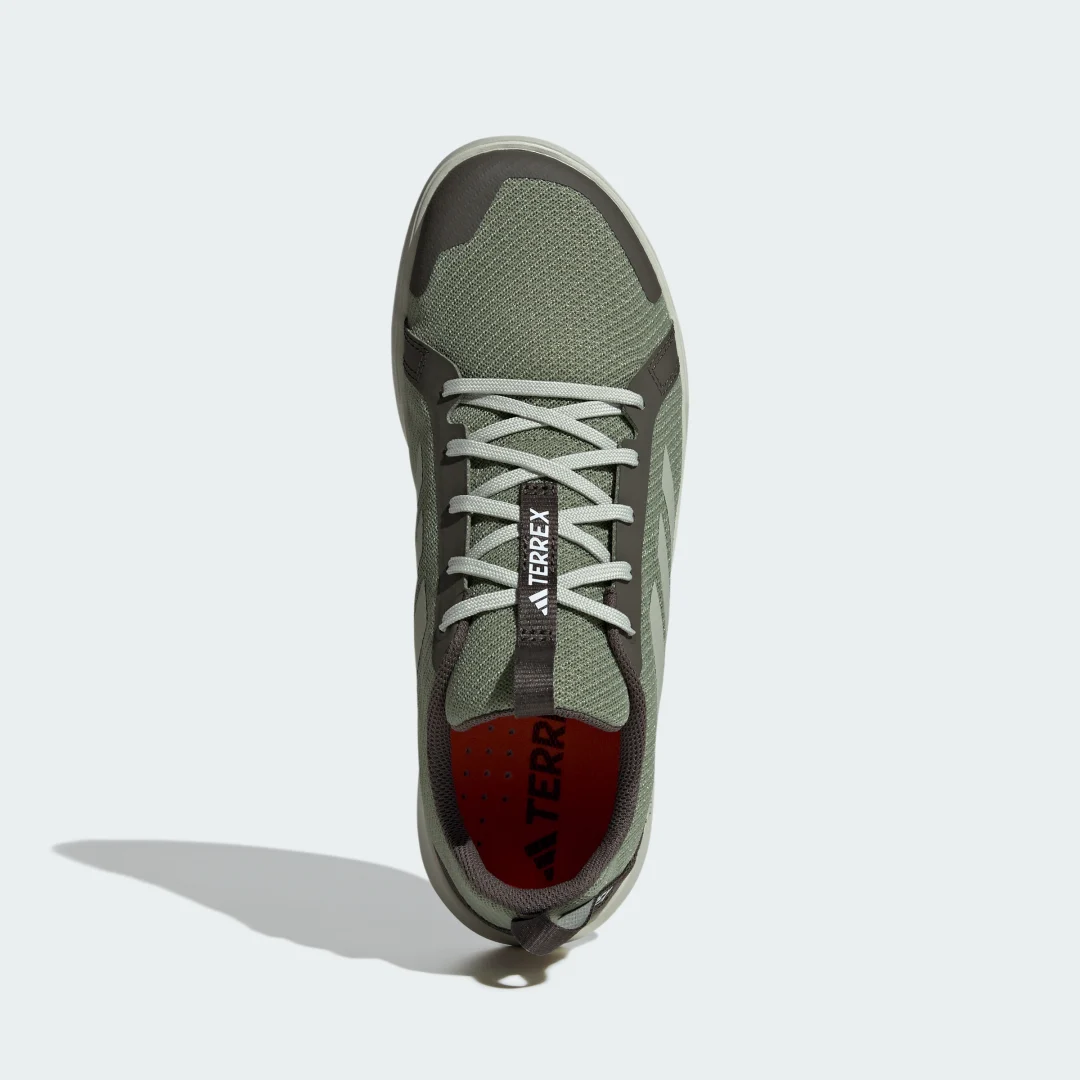 Detalle de Adidas Terrex Boat Climacool: Zapatilla verde para exteriores, con envío gratuito