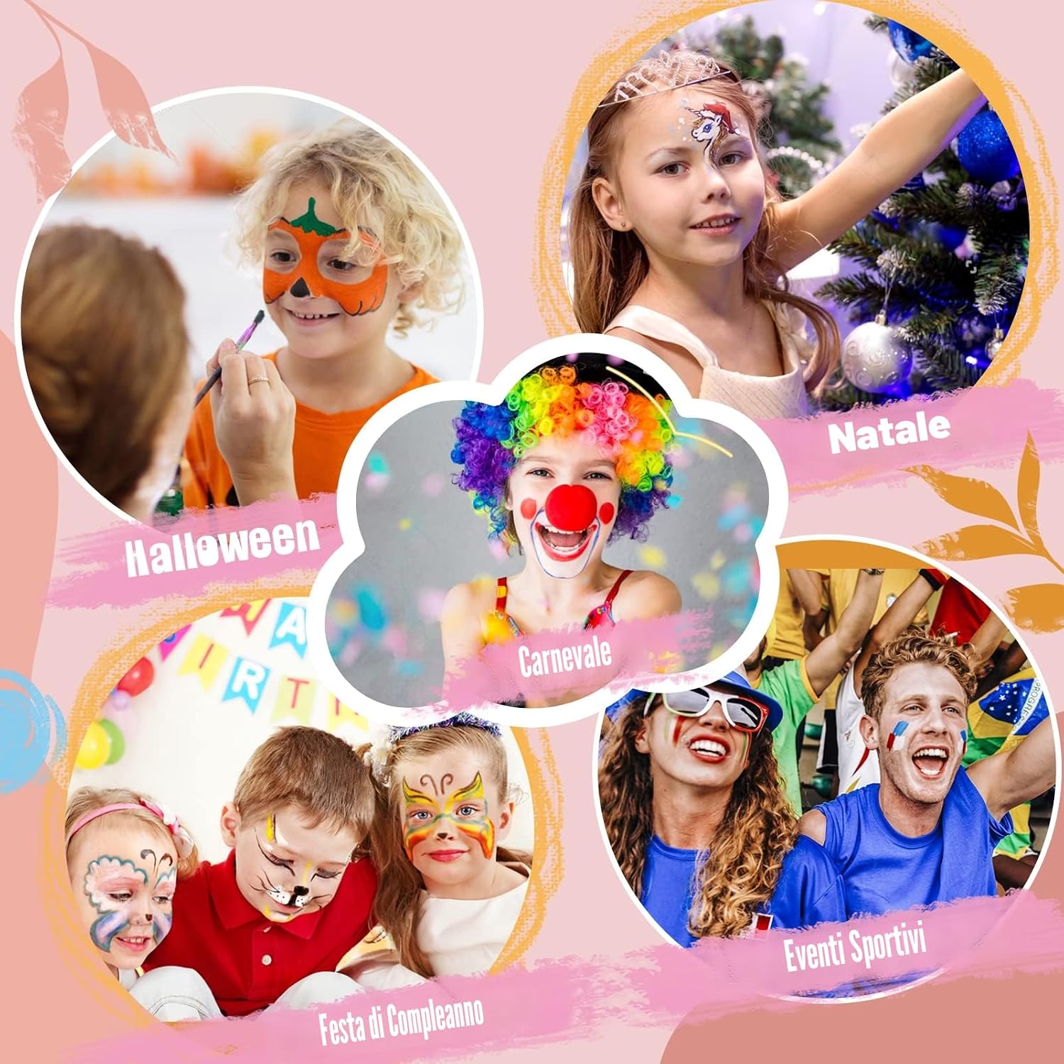 Thumbnail 6 de Beesjuy 12 Colori Body Painting: trucco sicuro per bambini e family fun