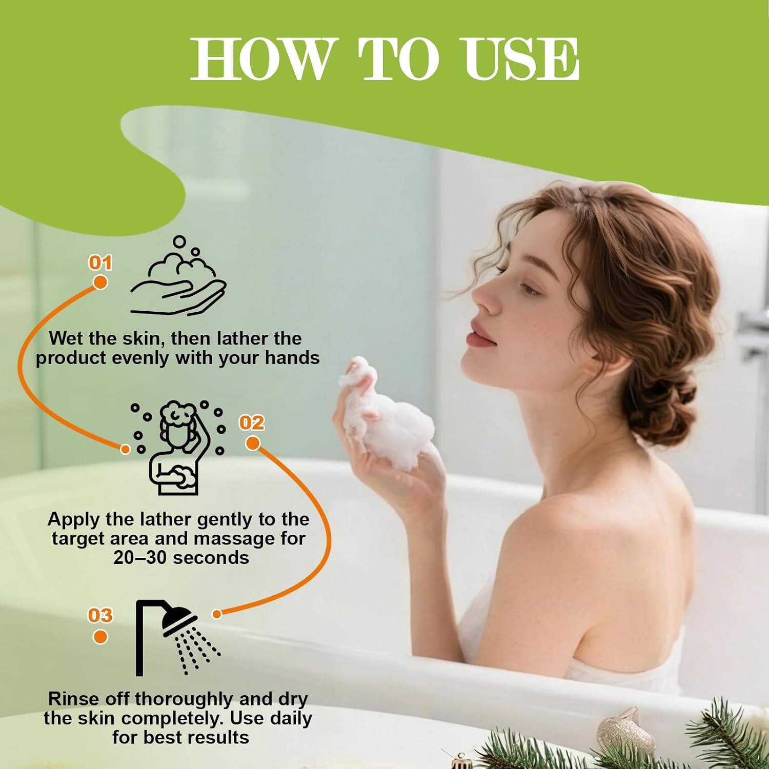 Detalle de NXPPYY Antifungal Soap Bar with Tolnaftate and Tea Tree Oil, 3-Pack
