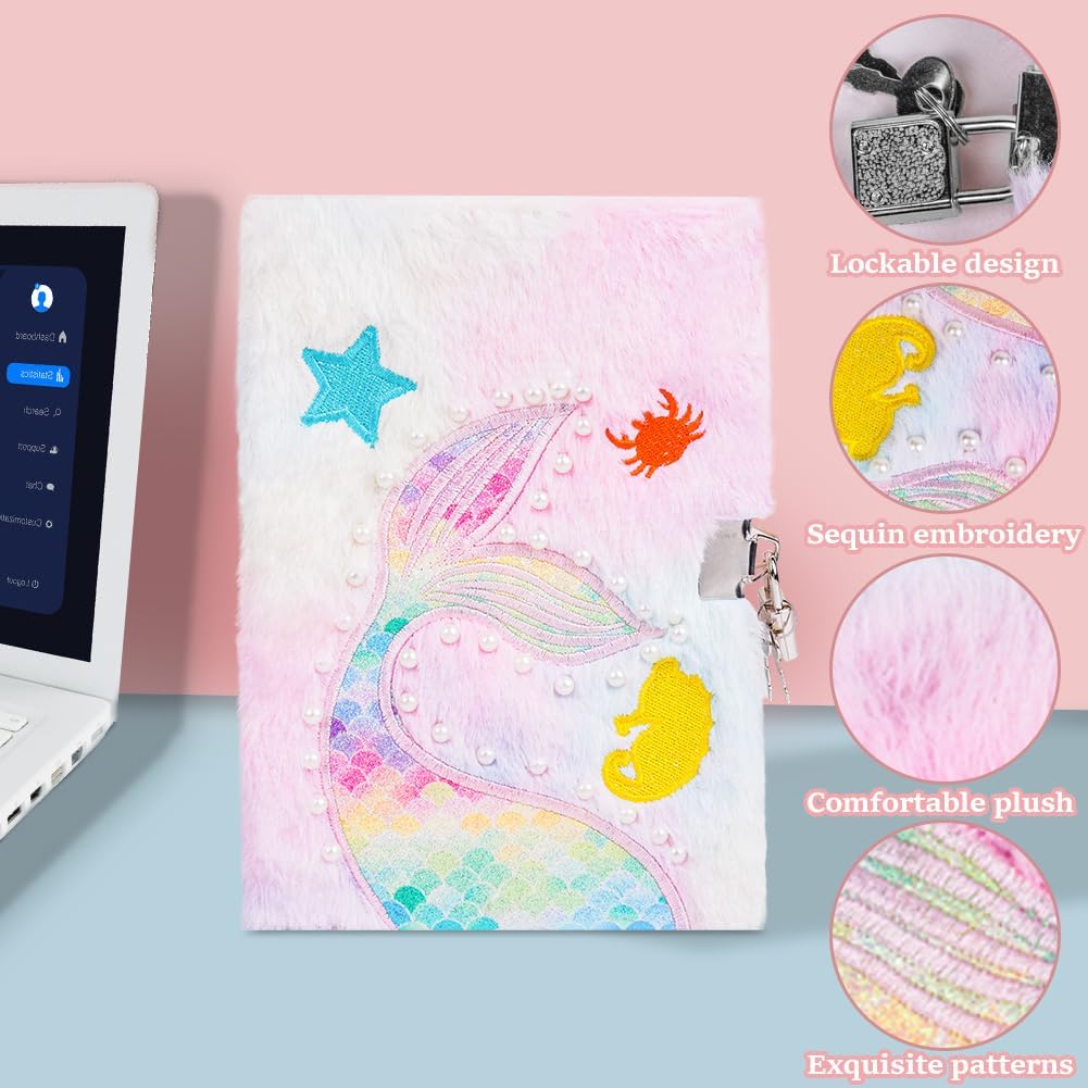 Detalle 2 de OFFCUP Journal Intime Mermaid A5 đź“”