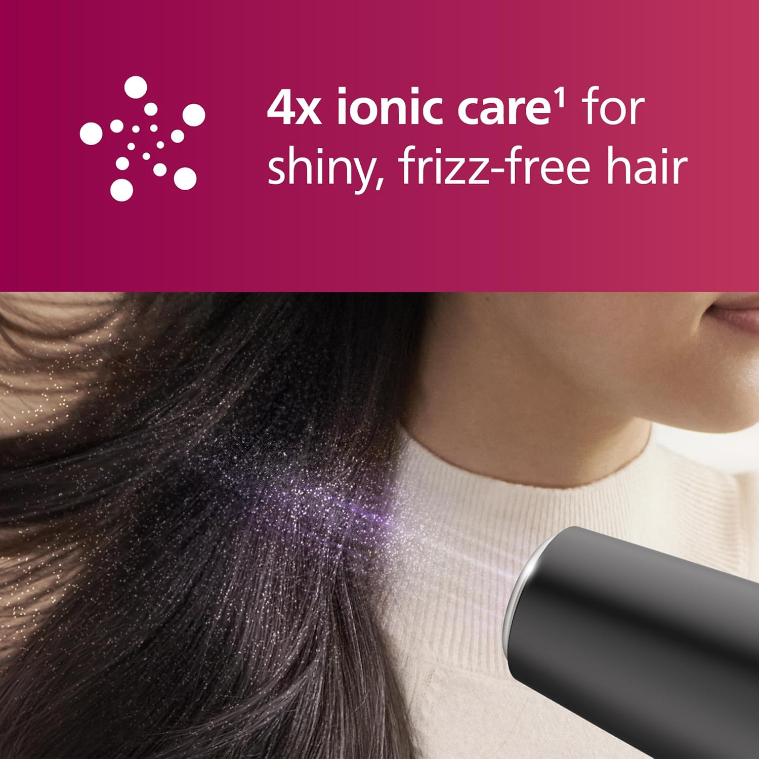 Thumbnail 4 de Philips Hair Dryer 5000 Series BHD510/03 (ThermoShield, Ionic) – 2300W with nozzle and hair diffuser