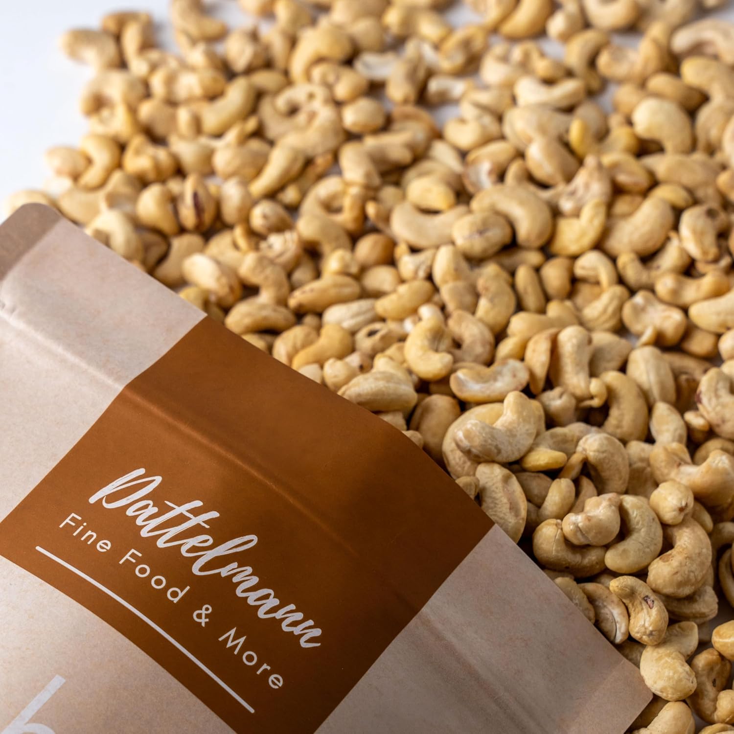 Detalle 2 de DATTELMANN® Bio Cashewkerne 1KG – Ganze Cashewnüsse, roh & unbehandelt