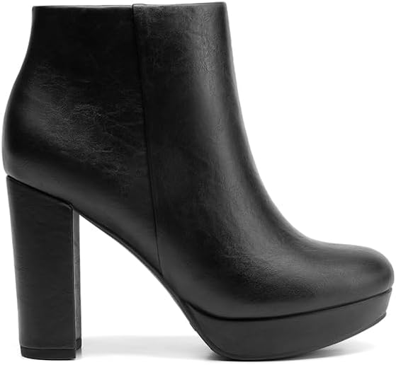Detalle 2 de DREAM PAIRS Women's Ankle Boots, 4-Inch Heel