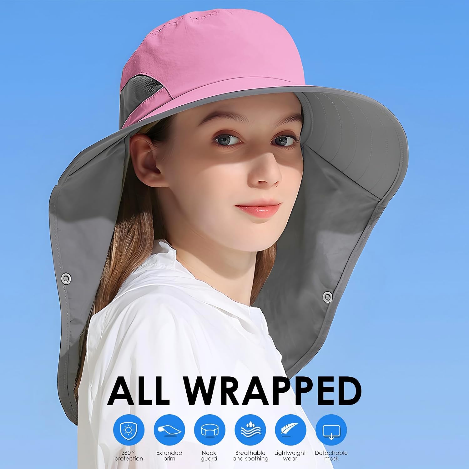 Detalle 2 de Sun Hat with UPF 50+ Protection