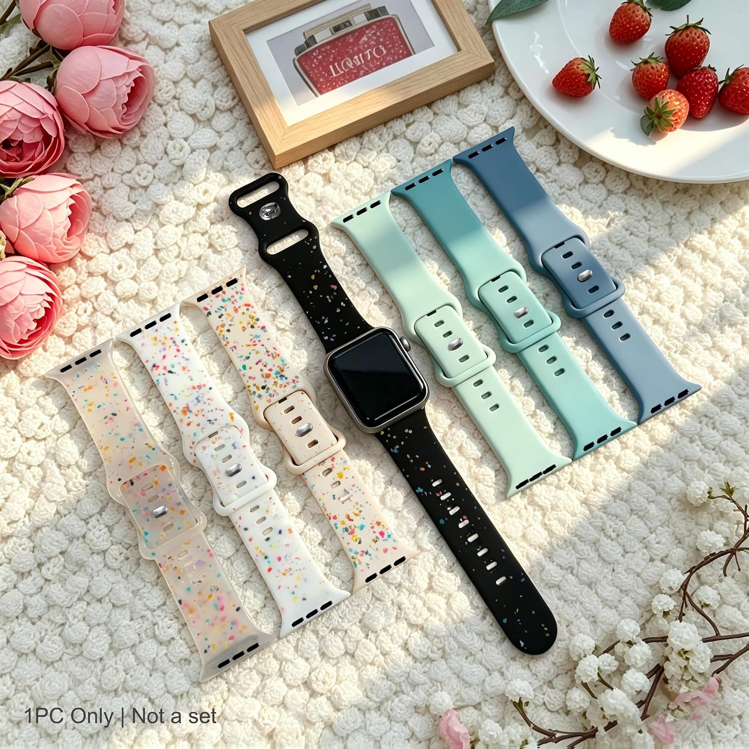 Detalle 2 de CREFORT Sport Bands for Apple Watch 49mm