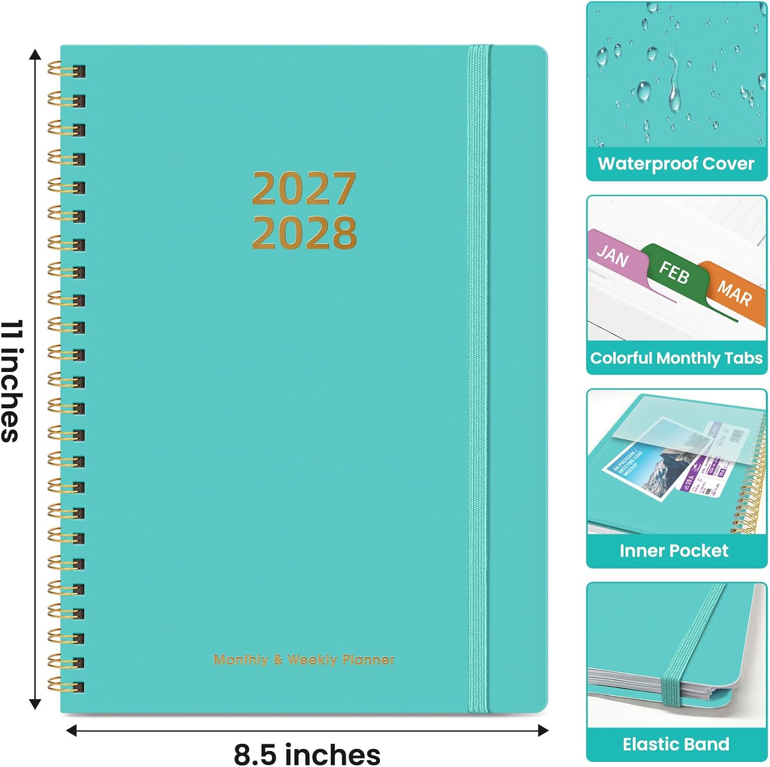 Detalle 1 de Taja Planner 2027-2028, 18-Month Planner