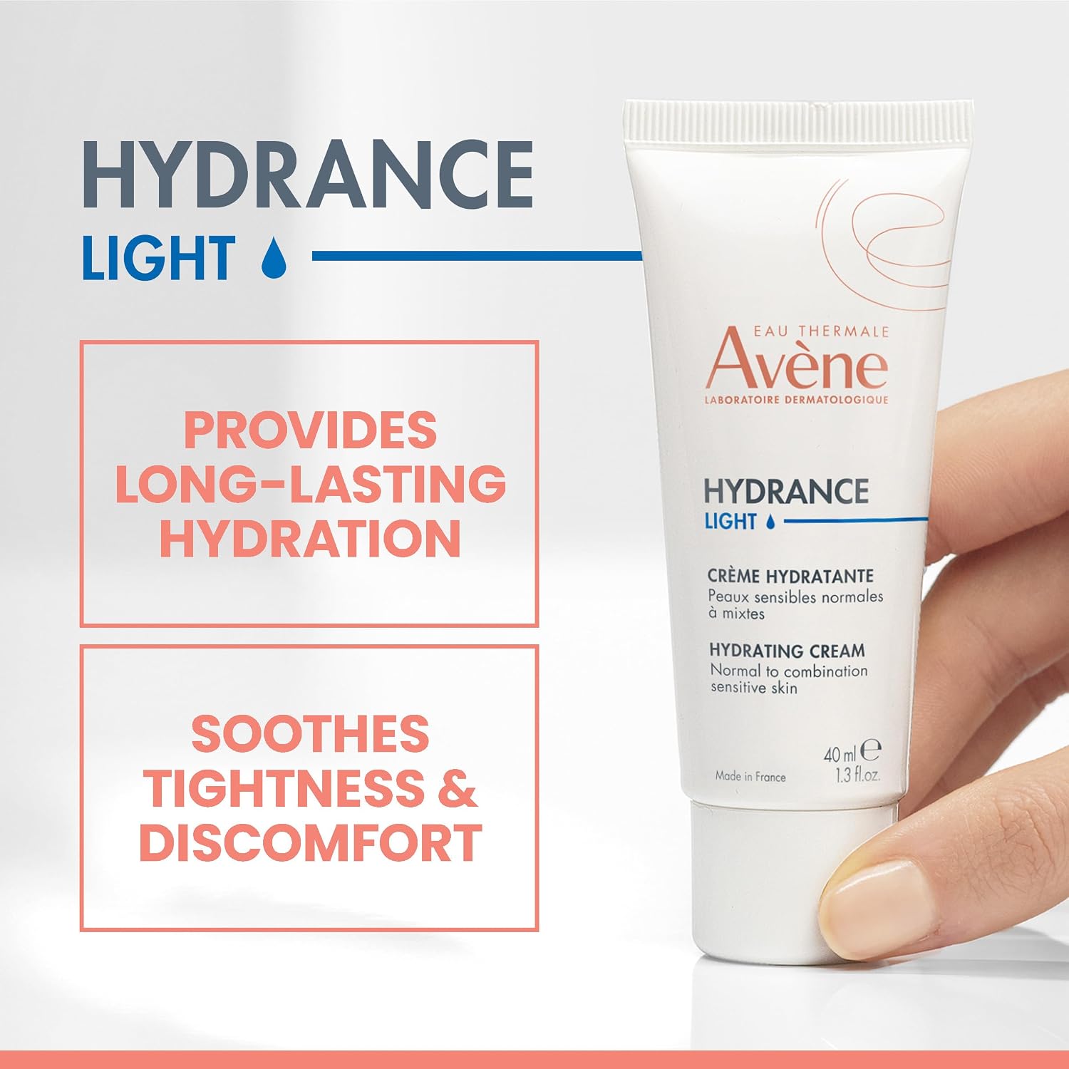Thumbnail 1 de Avène Hydrance LIGHT Hydrating Emulsion 1.3 oz moisturizer