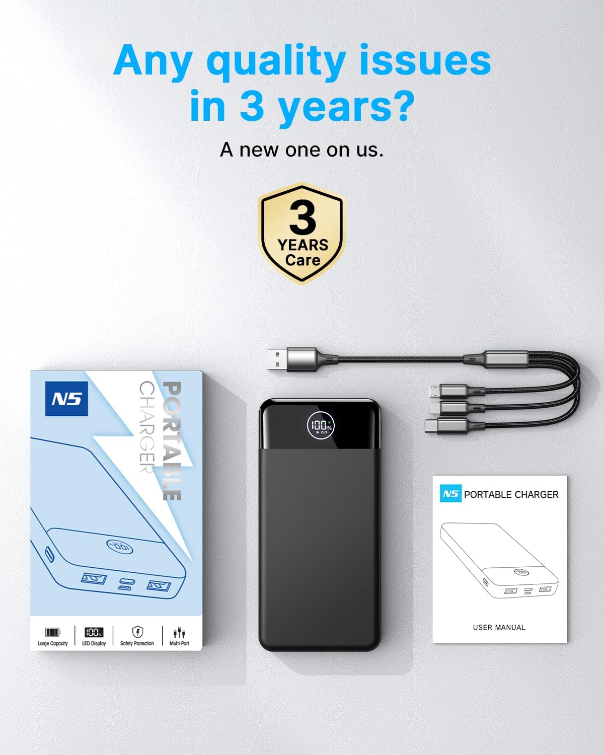 Thumbnail 6 de Power Bank 26800mAh Fast Charging 22.5W