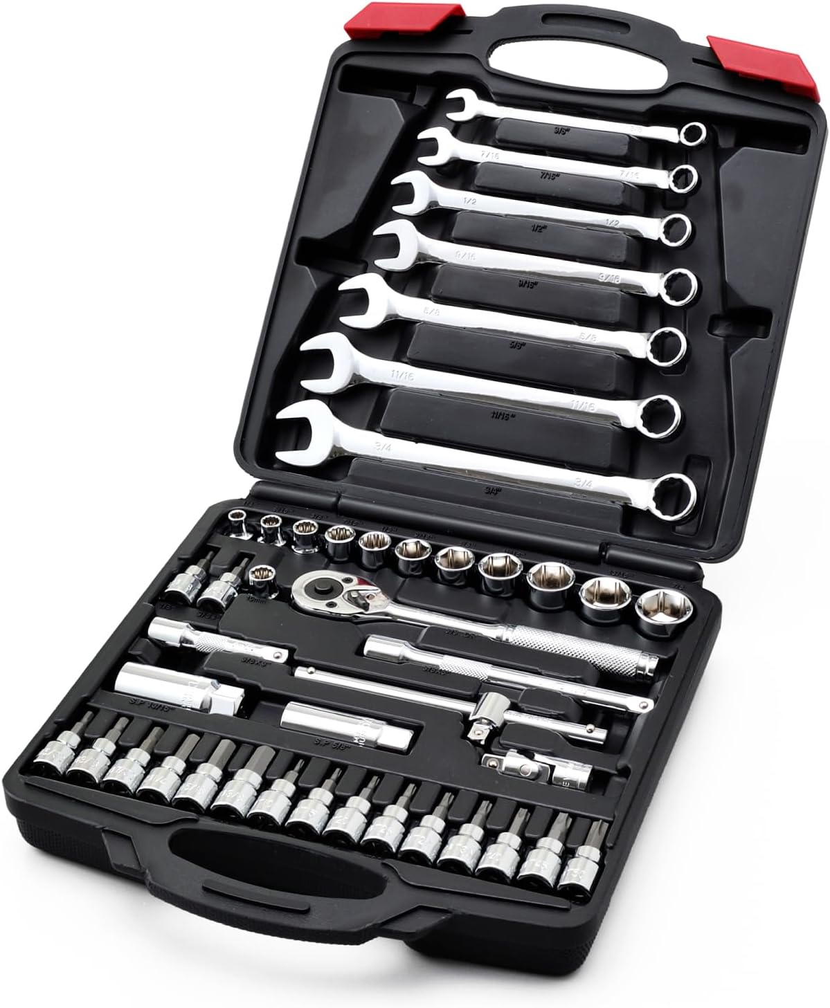 Detalle de デイトナ 90408 ハーレーダビッドソン用インチ工具セット 43ピース 光沢仕上げ