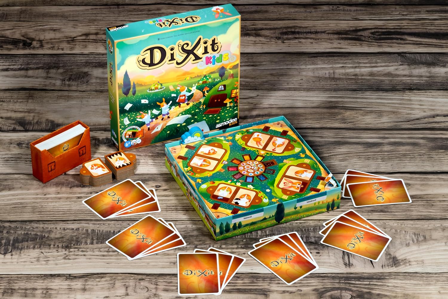 Detalle de Dixit Kids (Libellud) — Jeu coopératif enfant dès 6 ans, cartes illustrées en version française