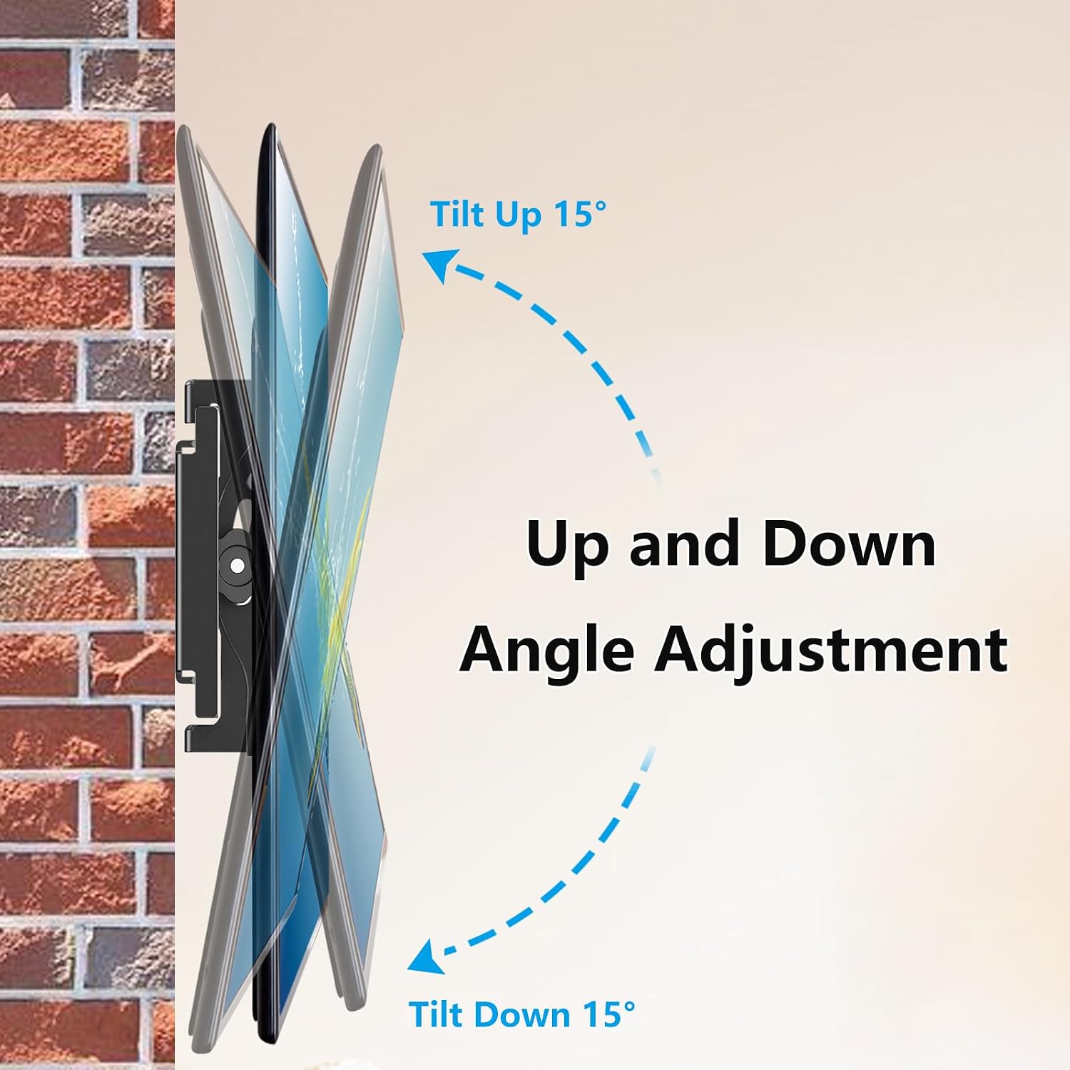 Thumbnail 4 de JXMTSPW TV Wall Bracket 85kg, Low Profile