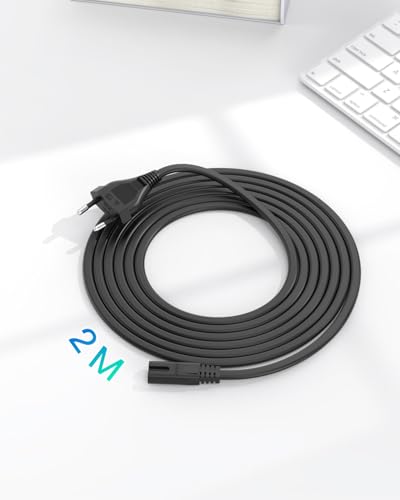 Thumbnail 3 de Superer 2M Netzkabel – geeignet für PS5, PS4, Xbox Series X/S, TV & mehr