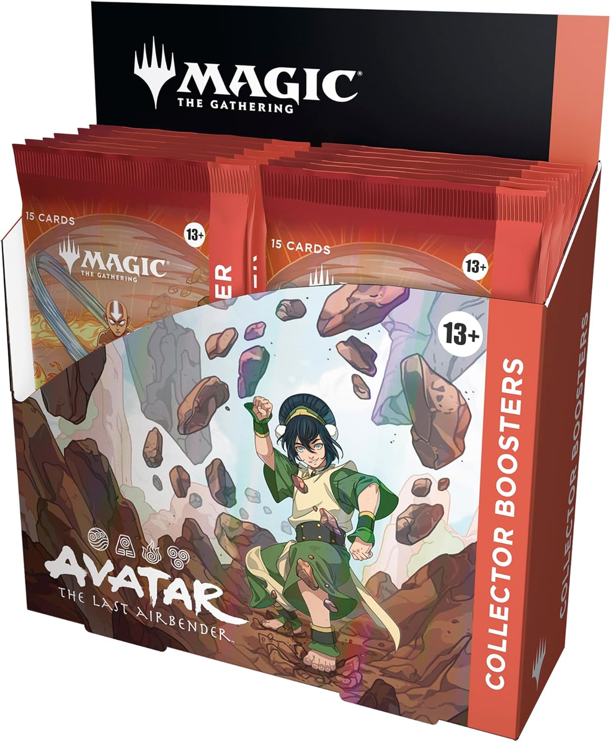 Detalle de Magic: The Gathering Avatar: The Last Airbender Collector Booster Box