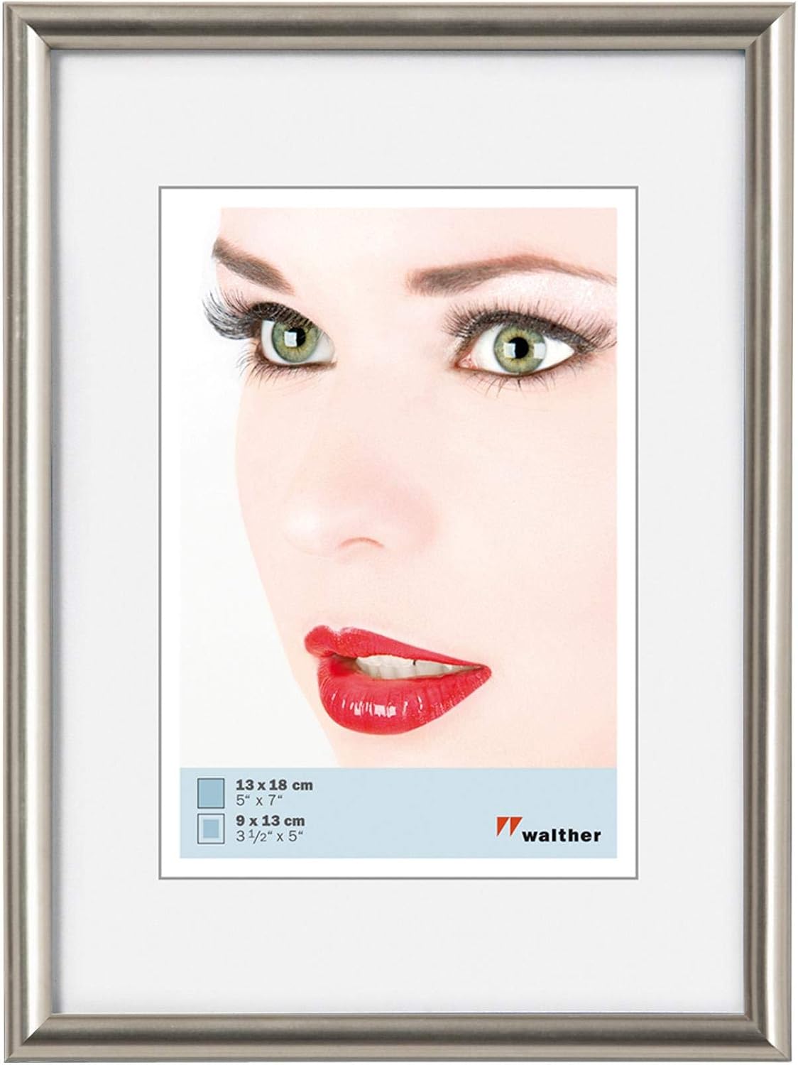 Thumbnail 1 de Walther Design Cadre Photo Design Acier 15 x 20 cm – KD520H