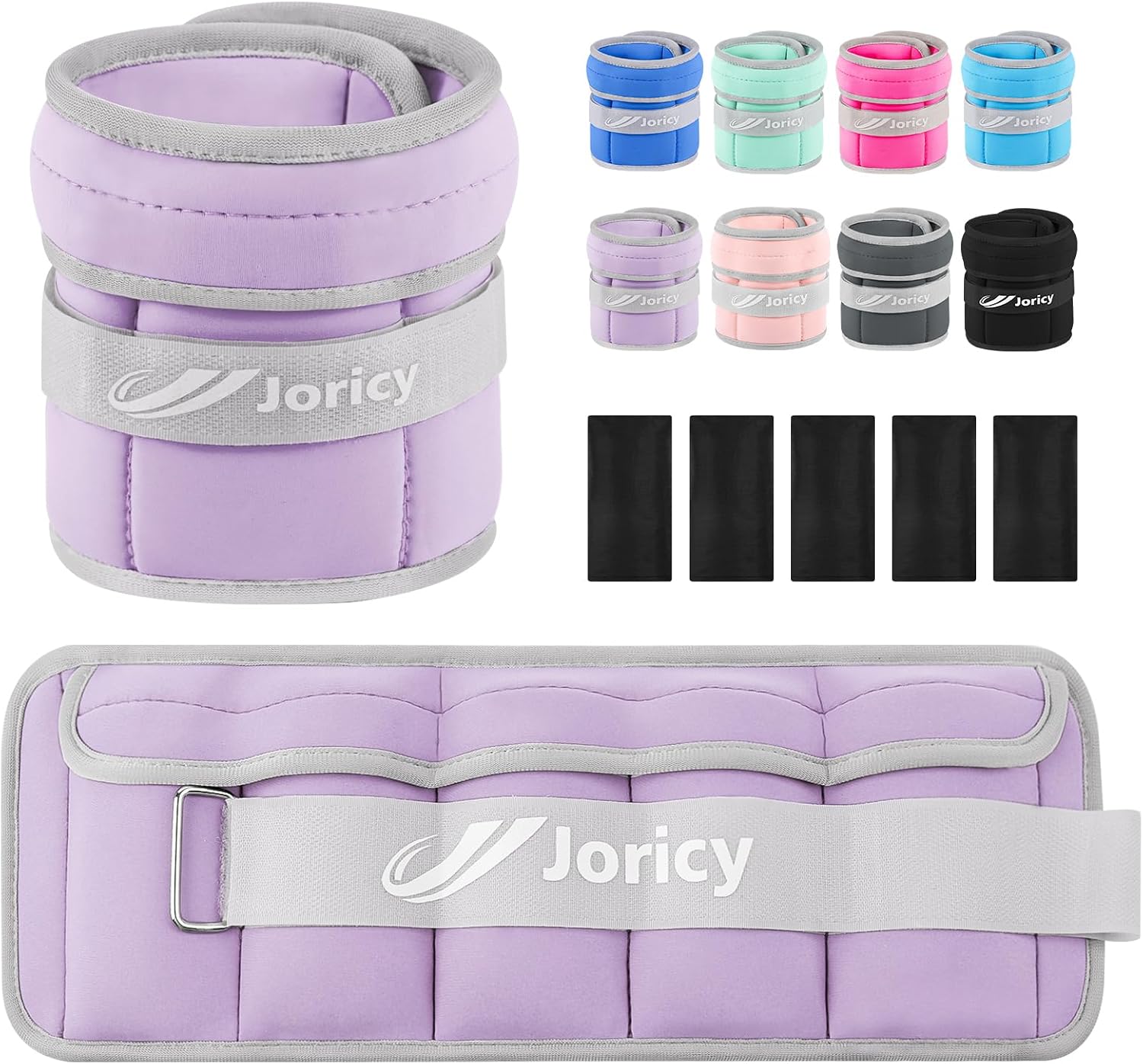Thumbnail 6 de Adjustable Ankle Weights (1–12/20 LBS) Pair for Walking, Running, Training & Rehab