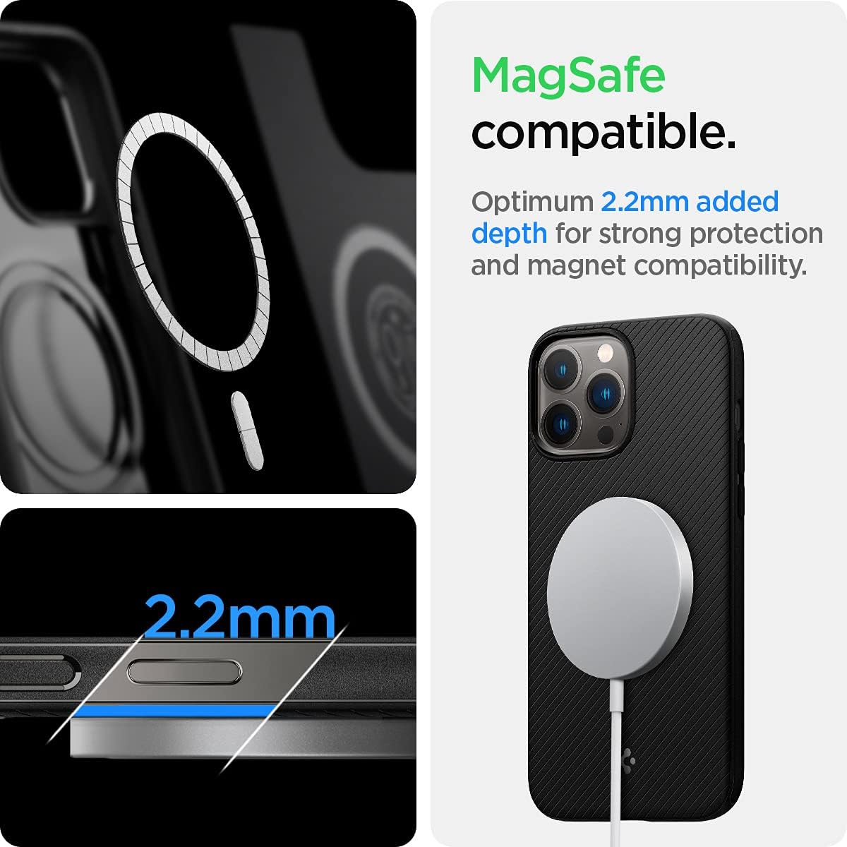 Thumbnail 2 de Spigen Mag Armor MagFit: Funda Magnética para iPhone 13 Pro 🛡