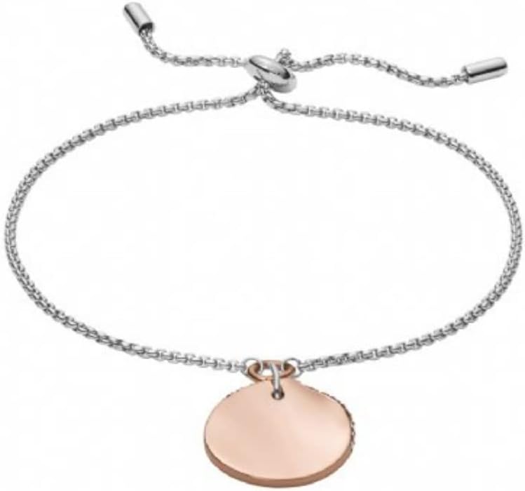 Detalle de Skagen Damenarmband aus Edelstahl mit Halbedelstein oder Messing – Schiebeverschluss
