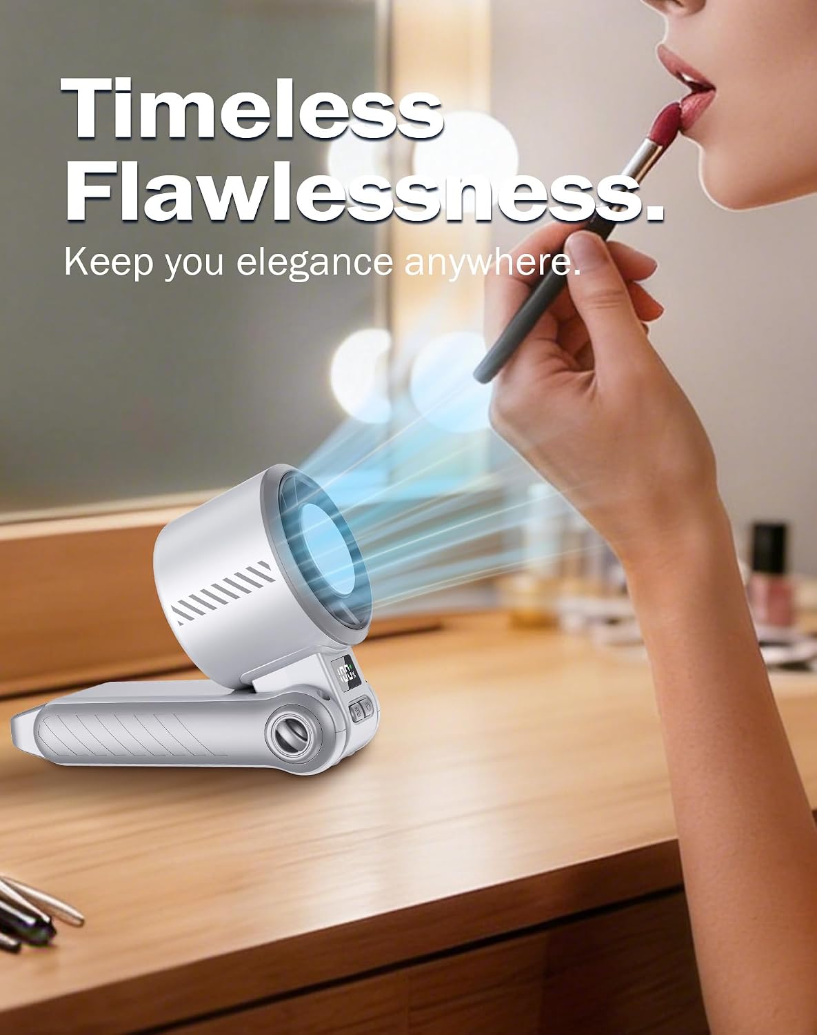 Thumbnail 2 de Taiofan Portable Handheld Fan with Semiconductor Ice Cooling