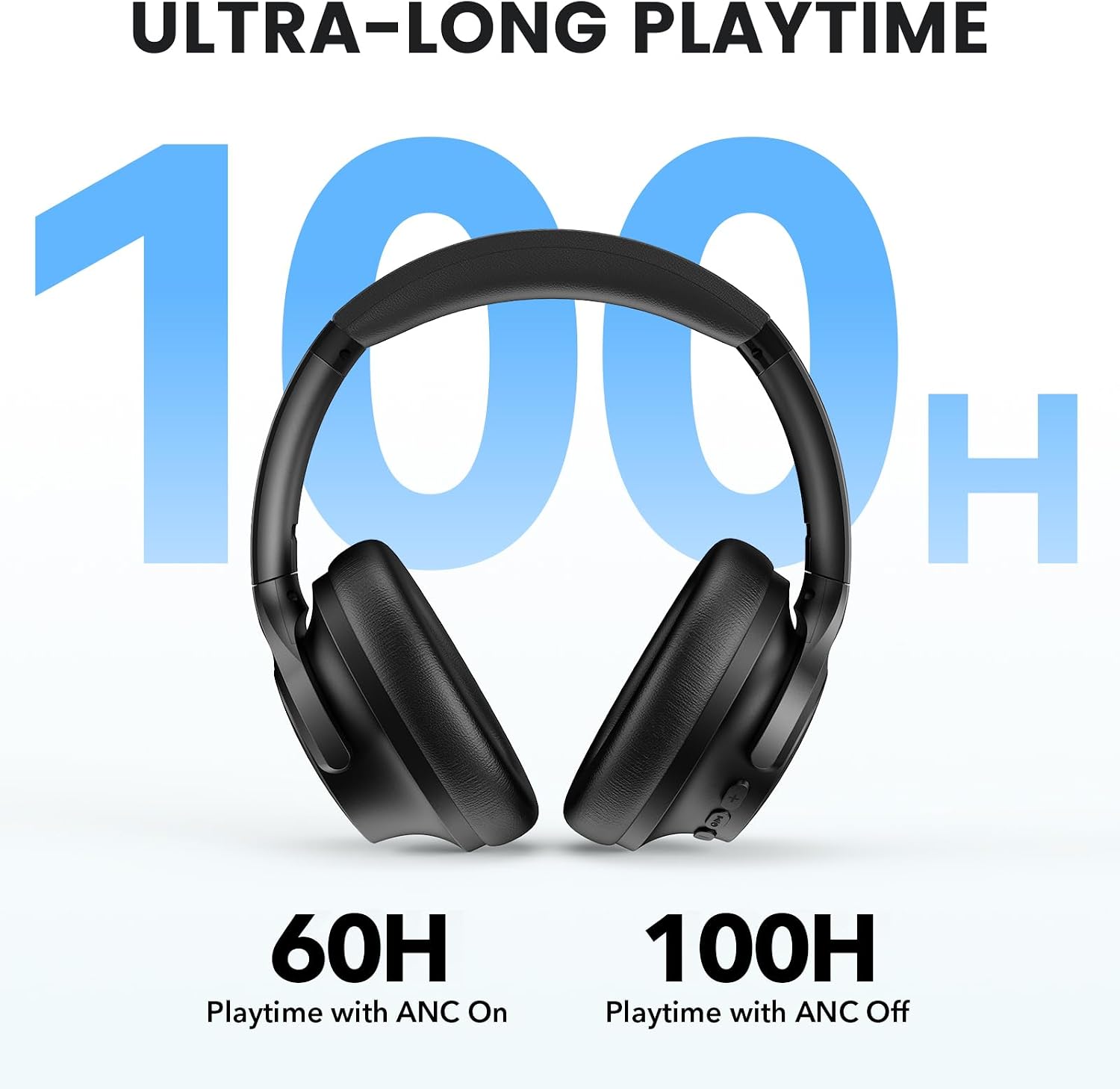 Thumbnail 4 de 1Mii Y8+ Noise Cancelling Headphones 100H