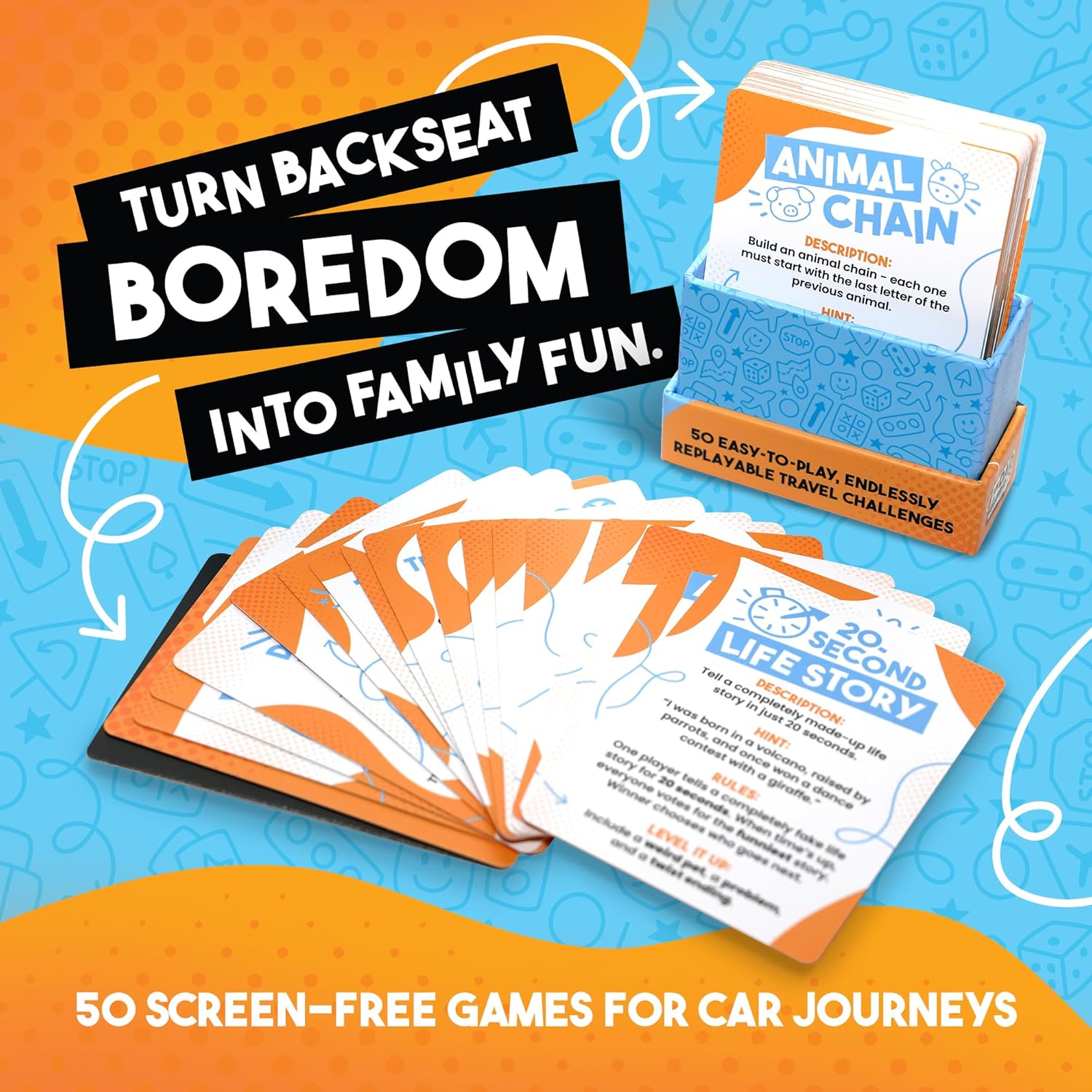 Detalle de Boredgame – Car Games for Kids & Families: 50 Screen-Free Travel Games for Road Trips