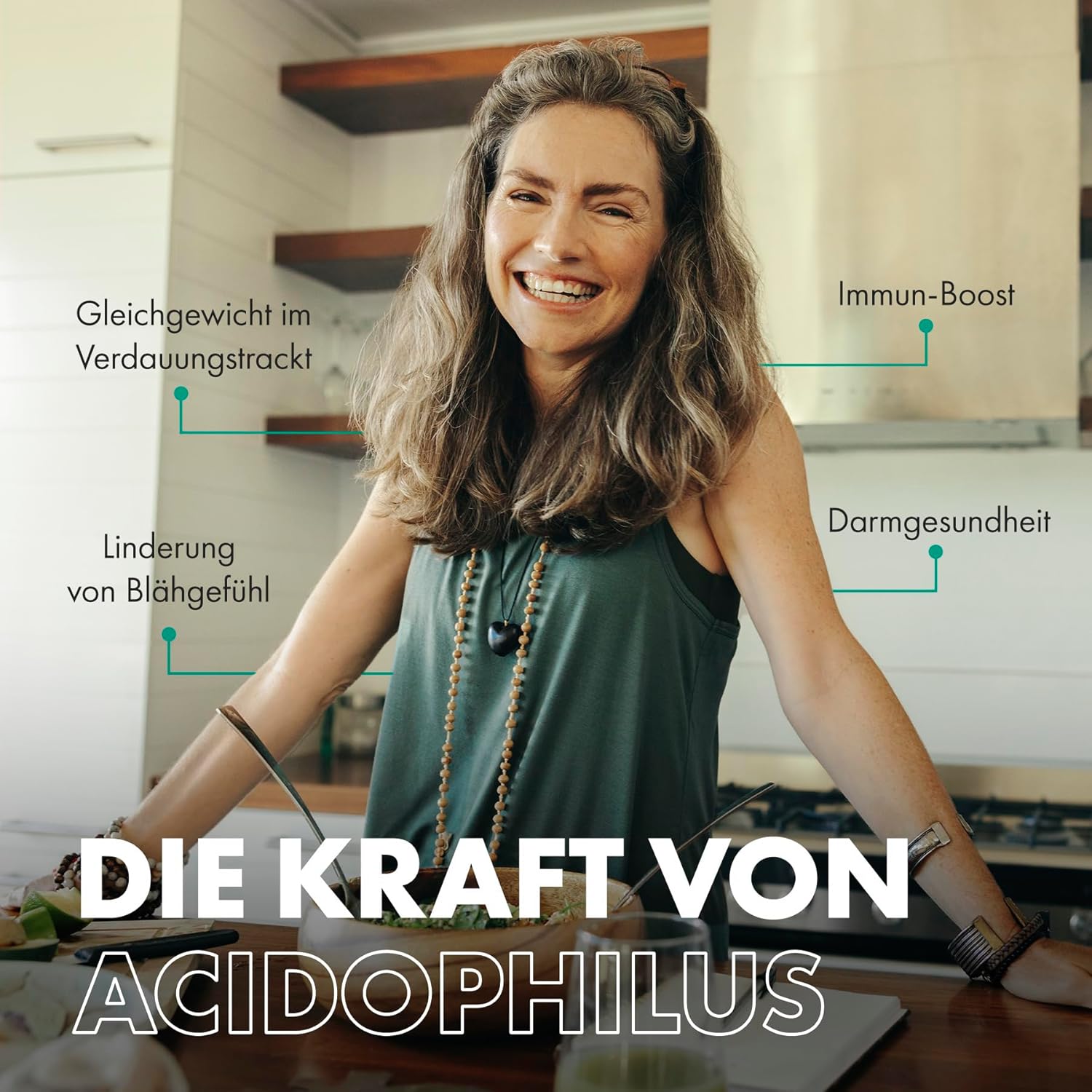 Thumbnail 1 de Incite Nutrition Acidophilus Bio-Kulturen Tabletten mit Lactobacillus Gasseri (10 Milliarden KBE, 4 Monate Vorrat) – vegan
