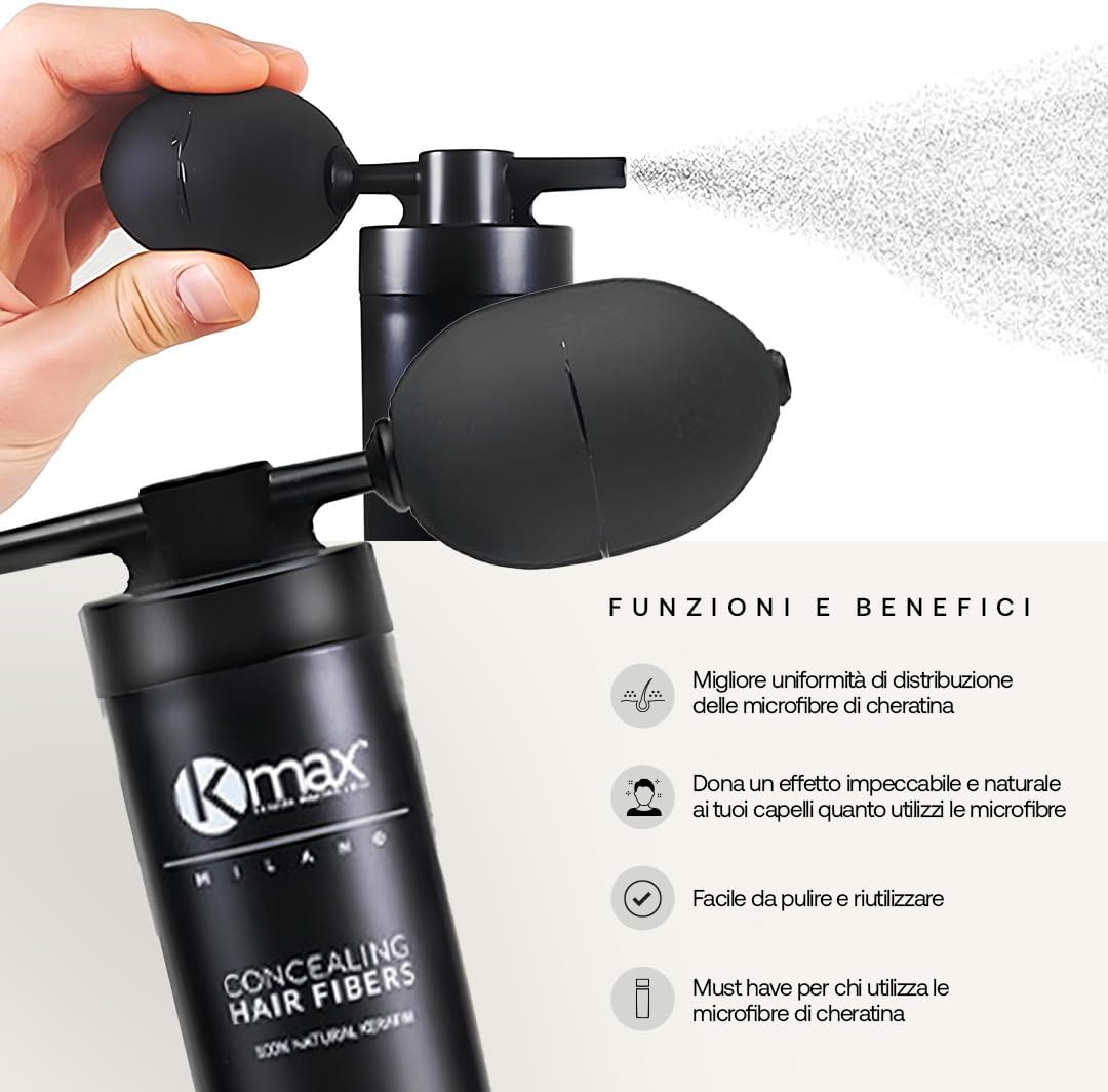 Thumbnail 3 de Kmax Professional Applicator: Applicatore Professionale per Fibre di Cheratina con Erogatore