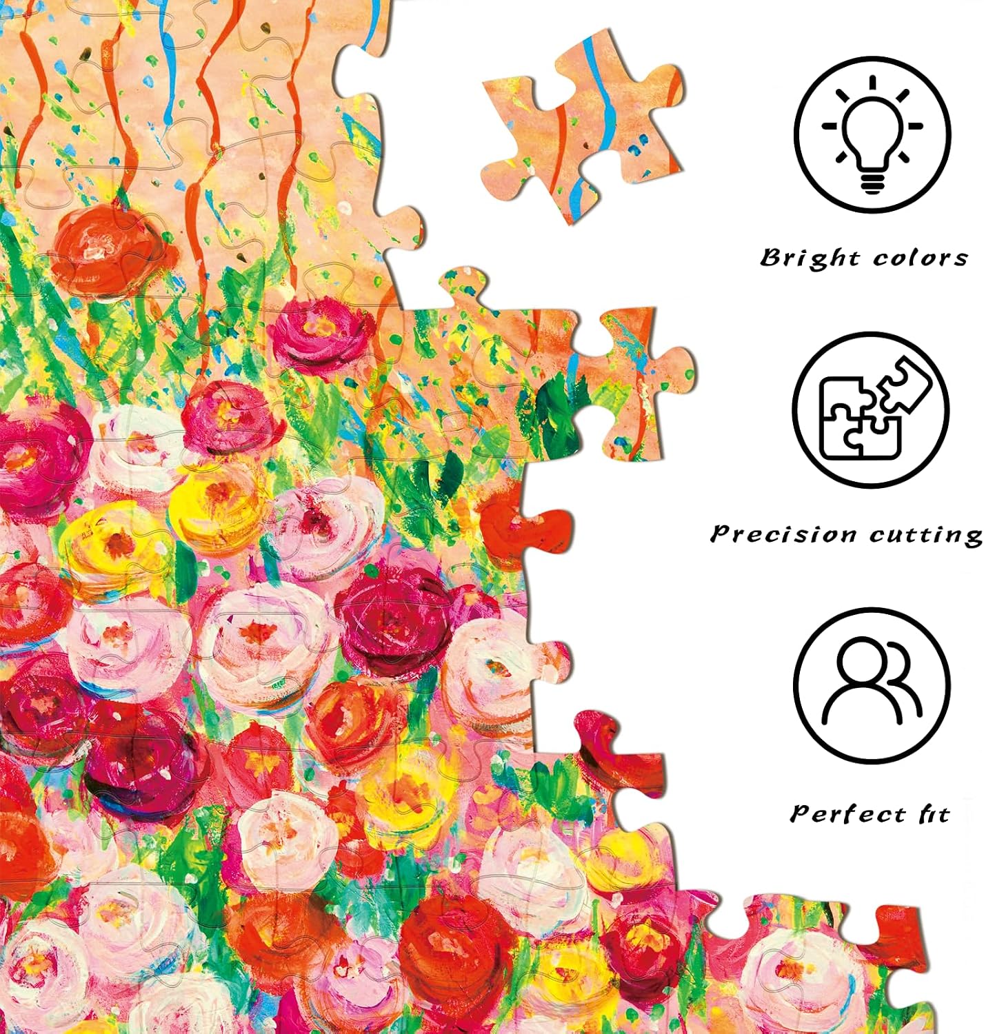 Detalle 2 de HUADADA 1,000-piece jigsaw puzzle