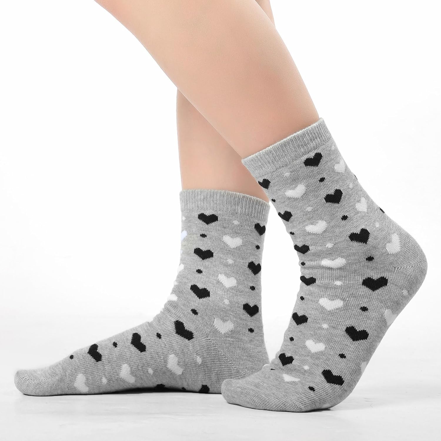 Detalle 2 de 10 Paar Socken Damen 39-42 Baumwolle