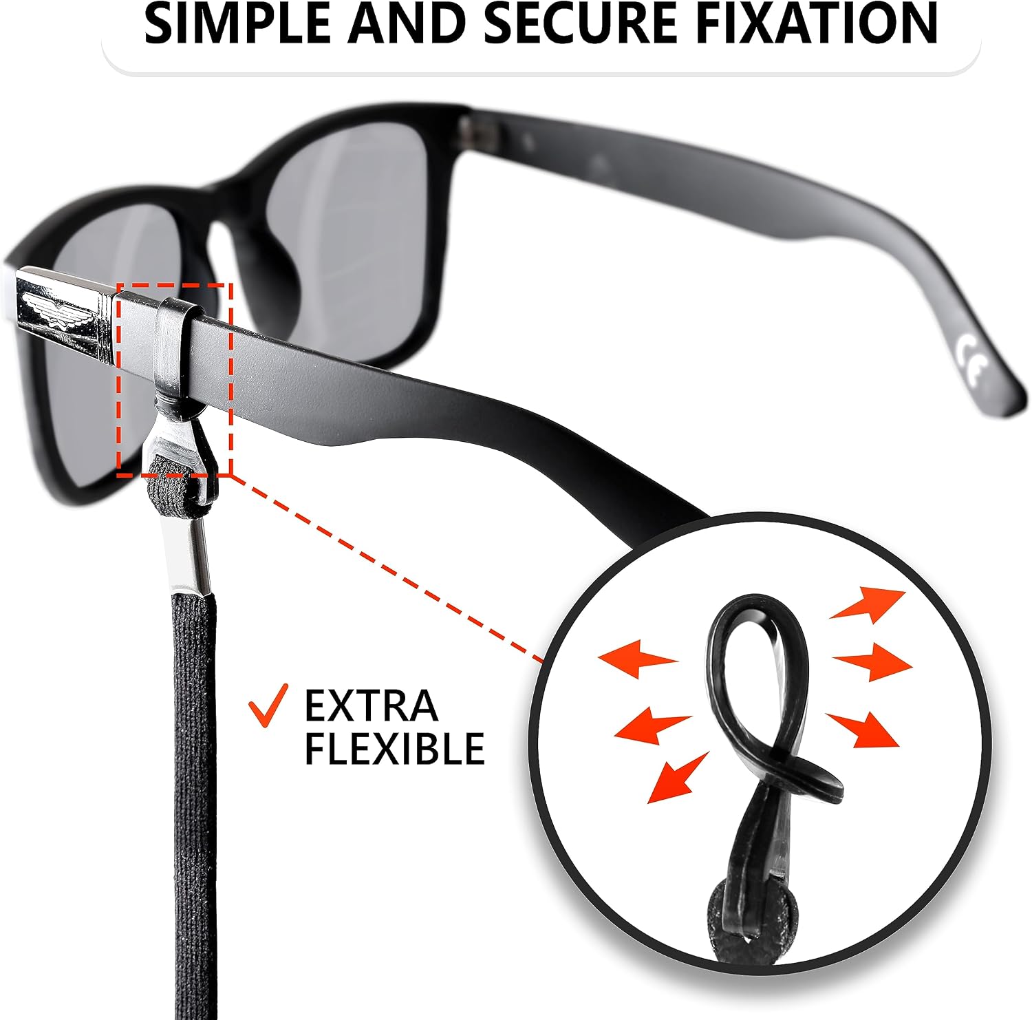 Detalle 2 de SIGONNA Eyeglass Strap, Spandex