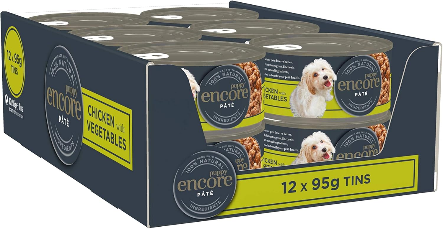 Thumbnail 6 de Encore 100% Cibo Umido Naturale Premium per Cani e Gatti Adulti, Petto di Pollo in Brodo – Confezione da 16 Barattoli da 156 g