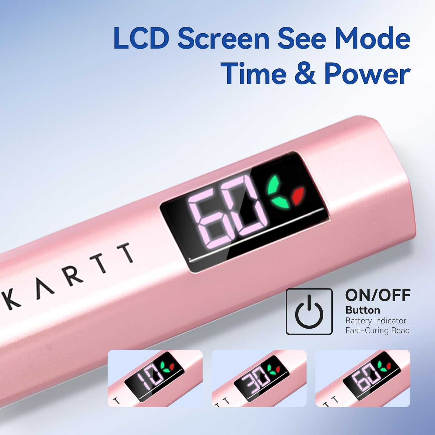 Thumbnail 5 de Makartt Mini UV Nail Lamp 2-timer