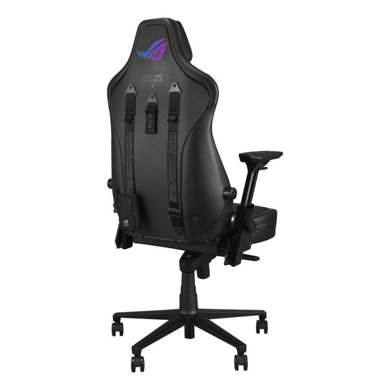 Thumbnail 2 de ASUS ROG Courser: silla gaming ergonómica con piel sintética y RGB para largas sesiones