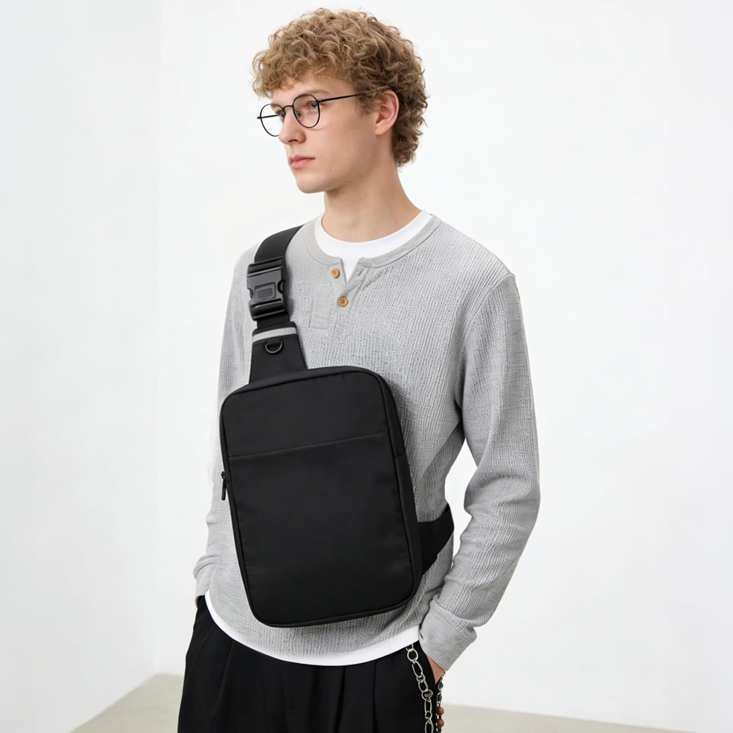 Detalle 2 de OSOCE Umhängetasche Sac bandoulière RFID 70–130 cm