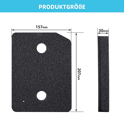 Detalle de Alloytool 4 Stück 9164761 Trockner Filter für Miele T1 Serie Wärmepumpentrockner