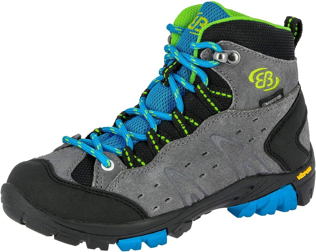 Detalle de Brütting Kinder Mount Bona High Trekking- & Wanderstiefel (Unisex)