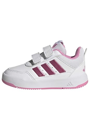 Detalle de adidas Tensaur Sport 3.0 Infants Shoes (Unisex) – FTWR White/Bliss Pink/Grey Two, 3 UK