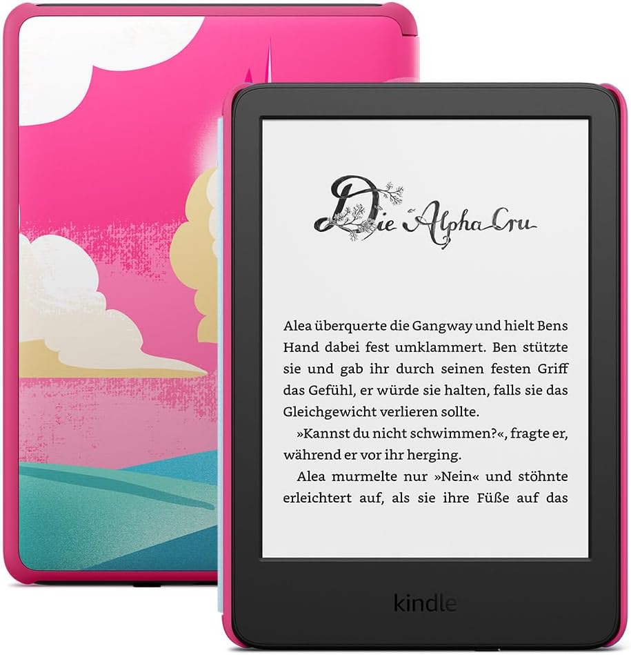 Detalle de Amazon Kindle Kids (neueste Generation) – Falls es kaputtgeht, ersetzen wir es, Einhorn-Design