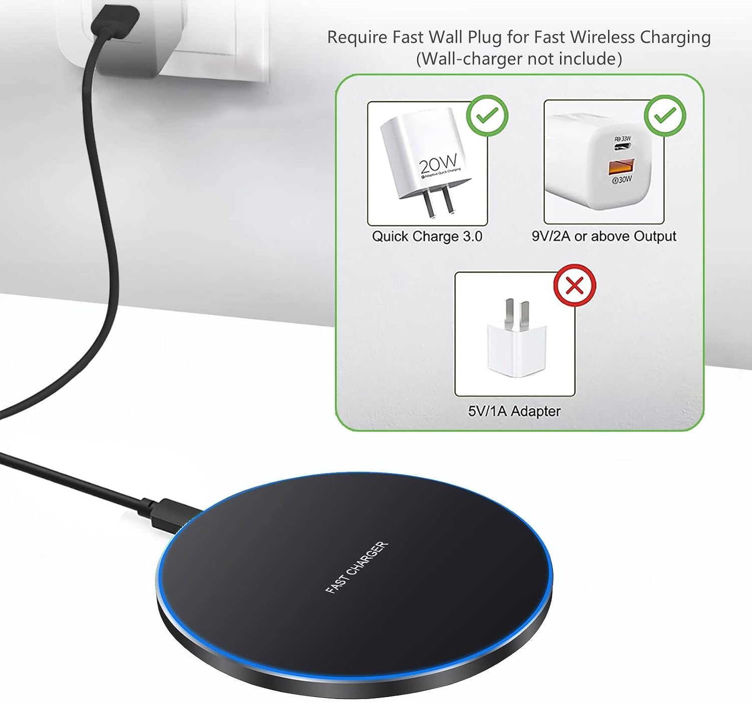 Thumbnail 5 de 20W Wireless Charging Pad, fast charger