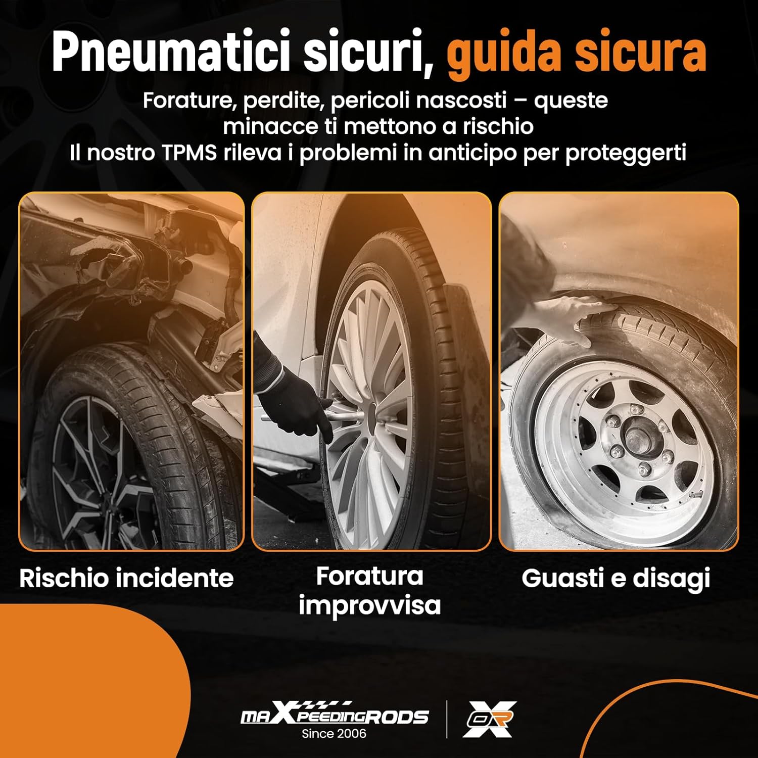 Thumbnail 6 de maXpeedingrods 4 Pezzi Sensori T.PMS 433MHz per Astra J/K, Corsa D/E, Insignia, Mokka e altri - Kit di Sensori di Pressione Pneumatici