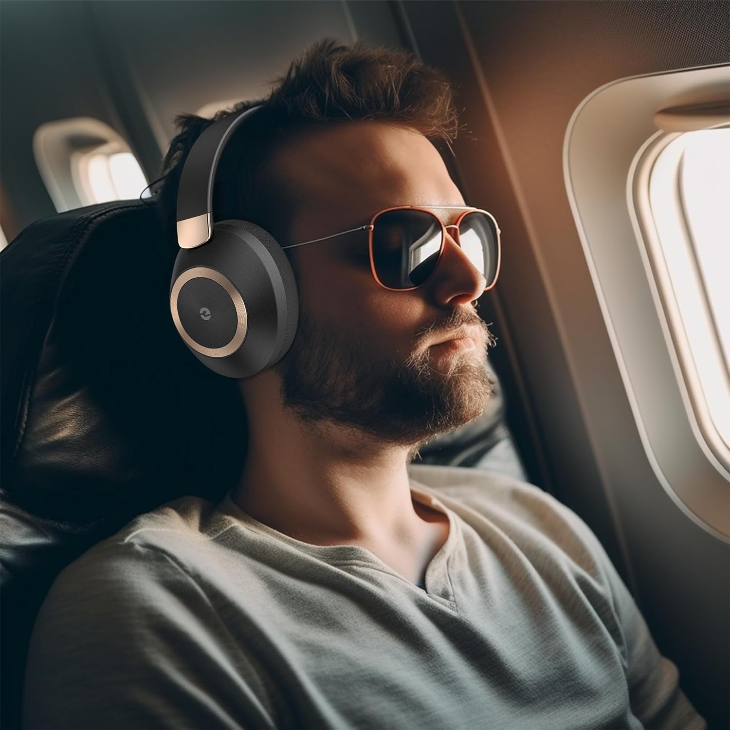 Thumbnail 5 de Rebocico Active Noise Cancelling Headphones 100H