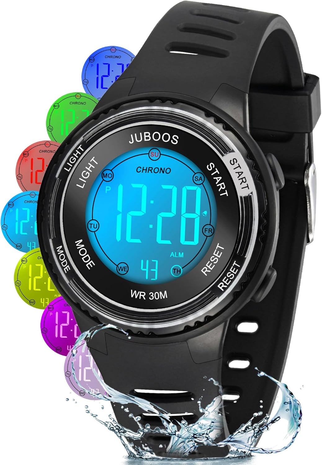 Juboos Reloj Digital Deportivo para Niños 5 ATM