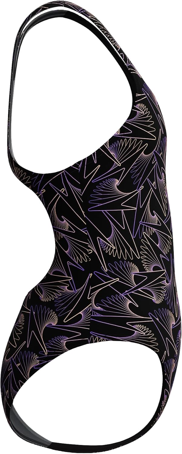 Thumbnail 2 de Speedo Maillot HyperBoom Allover Medalist Fille – Séchage rapide et résistance au chlore (Lot de 1, 5-6 ans)