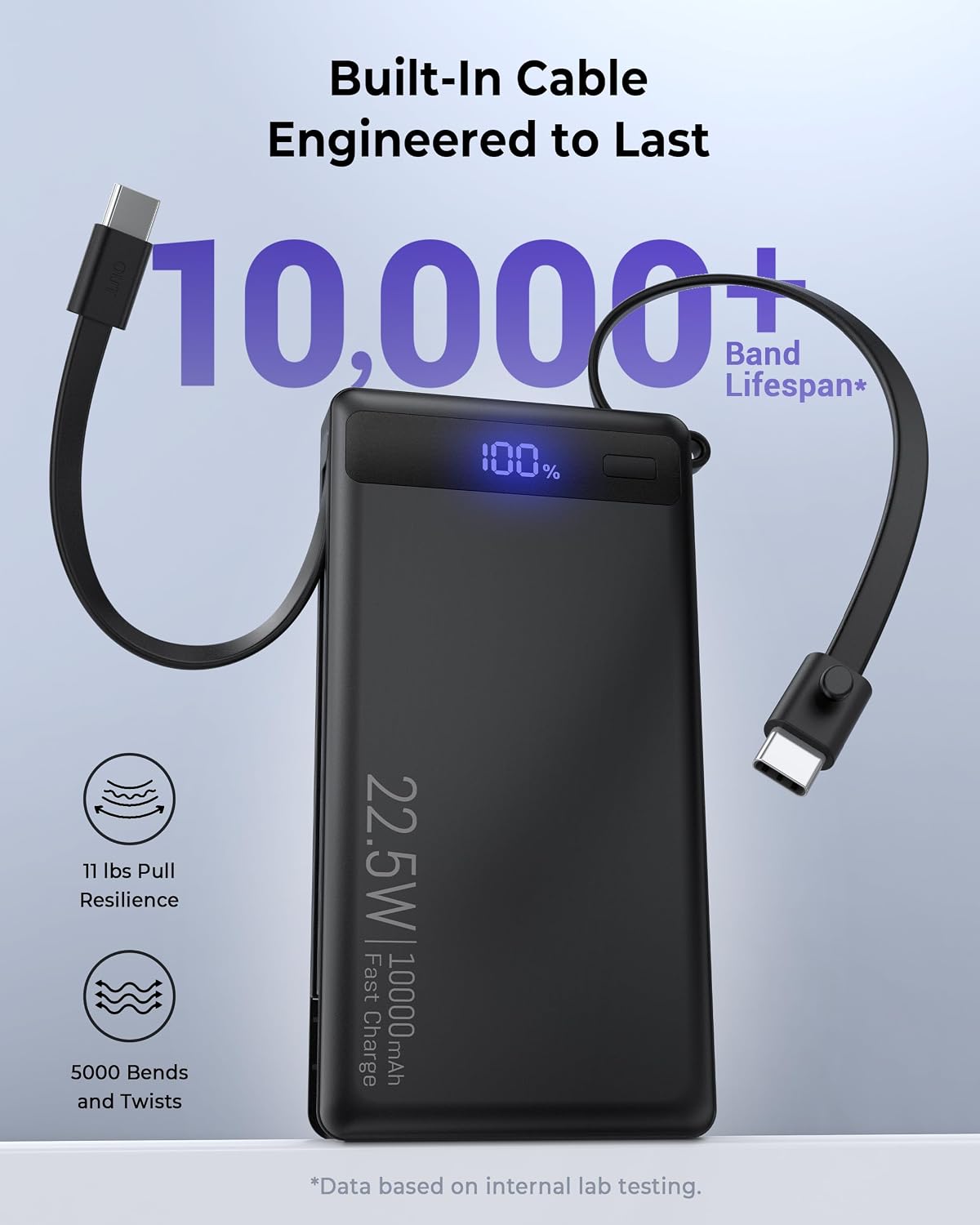 Detalle 2 de Portable Charger 10,000mAh
